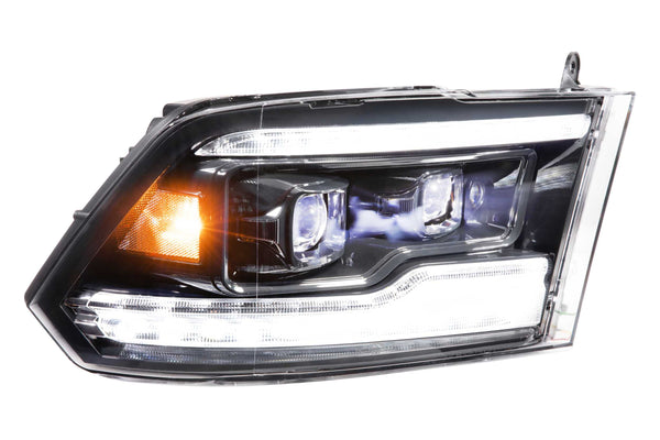 XB LED Heads: Dodge Ram (09-18) (Set / Black) – RetroShopLLC