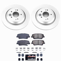 Power Stop 11-16 Hyundai Equus Rear Z23 Coated Brake Kit