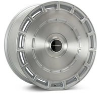 Vossen HF-9 22x9.5 - 6x135 - ET20 - Deep - 87.1 - Silver Brushed Wheel