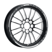 Weld Tuner Import 15x3.5 / 4x100mm BP / 2.25in. BS 1pc Gloss Black Milled Wheel
