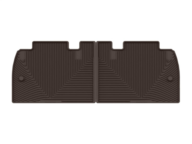 WeatherTech 17-27 Chrysler Pacifica (Limited/Select) Rear All-Weather Floor Mats - Cocoa