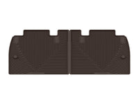 WeatherTech 17-27 Chrysler Pacifica (Limited/Select) Rear All-Weather Floor Mats - Cocoa
