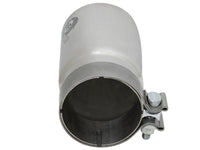 aFe MACH Force-Xp Universal Exhaust Tip 3-1/2 IN Inlet x 4 IN Outlet x 7 IN Polished Right Side Exit