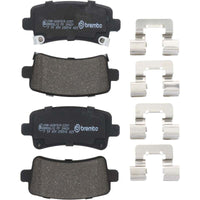 Brembo OE 13-17 Cadillac XTS/2019 XTS/14-19 Chevrolet Impala/2010 Saab 9-5 Low-Met Brake Pad - Rear
