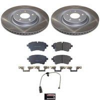 Power Stop 20-25 Audi A6 Allroad Rear Semi-Coated Rotor Kit