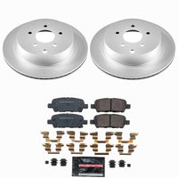 Power Stop 2009 Infiniti FX35 Rear Z23 Coated Brake Kit