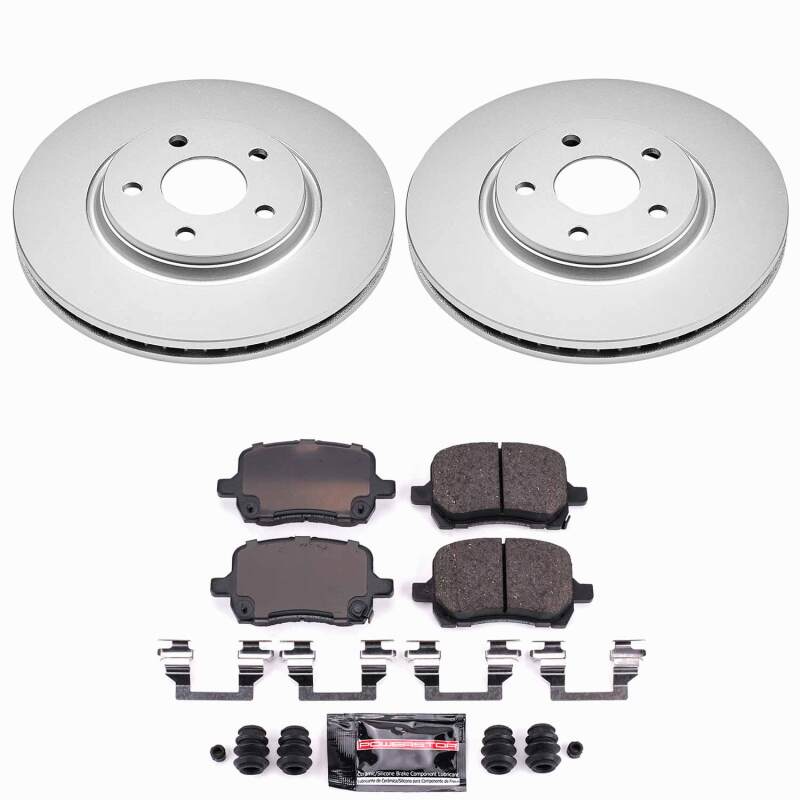 Power Stop 05-06 Chevrolet Cobalt Front Z23 Coated Brake Kit