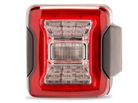 Raxiom 07-18 Jeep Wrangler JK LED Tail Lights- Clear Housing- Clear Lens