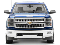 Raxiom 14-15 Chevrolet Silverado 1500 OE Projector Headlights/Chrome Trim- Black- Clear Lens