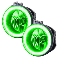Oracle 03-05 Land Rover Range Rover LED Fog Light Halo Kit - Green