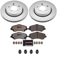Power Stop 07-11 Dodge Nitro Front Z36 Coated Truck & Tow Brake Kit