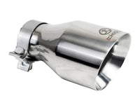 aFe Takeda Universal Exhaust Tip 3 IN Inlet x 5 IN Outlet x 9 IN L- Polished