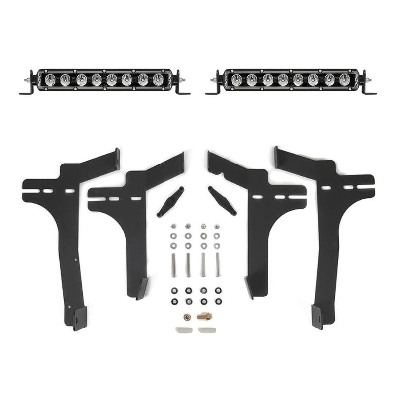 Rigid Industries 24+ Toyota Tacoma 10in. SR Radiance Grill Kit