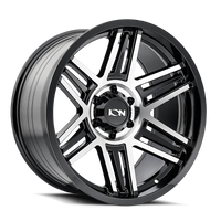 ION Type 147 17x9 / 8x170 BP / 0mm Offset / 125.2mm Hub Black/Machined Wheel