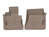 WeatherTech 2018+ BMW X5 Front FloorLiner - Tan