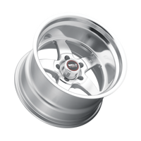 Weld S104 17x11 Ventura 5x127 ET44 BS4.25 Gloss Silver MACH DIA 78.1