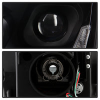 Spyder 13-19 Peterbilt 579 Passenger Side Projector Headlights - Black (PRO-YD-PB57914-SEQ-R-BK)