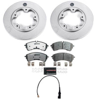 Power Stop 21-24 Ford Transit-150 Rear Z36 Coated Truck & Tow Brake Kit