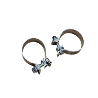 Kooks 3in Oval Clamp In Center/Center Muffler 18in Long Body Polished Stainless Steel