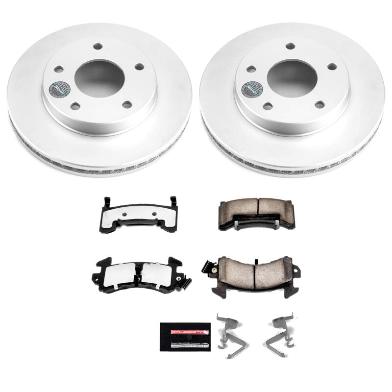 Power Stop 79-85 Buick Riviera Front/Rear Z36 Coated Truck & Tow Brake Kit