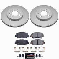 Power Stop 12-17 Hyundai Accent Front Z23 Coated Brake Kit