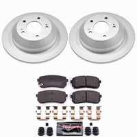 Power Stop 15-21 Kia Sedona Rear Z23 Coated Brake Kit