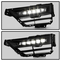Spyder 20-22 Honda CRV Hybrid OEM Full LED Fog Lights w/Switch - Clear (FL-HCRV20-HY-LED-C)