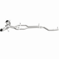 MagnaFlow BMW SPEQ Series Cat-Back Exhaust System Black Chrome