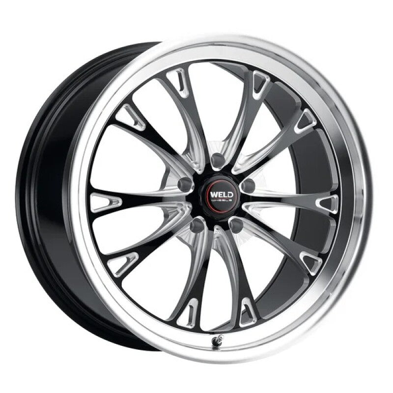 Weld S113 20X9 Belmont 5X120 ET38 BS6.50 Gloss Black MIL Dia 72.56