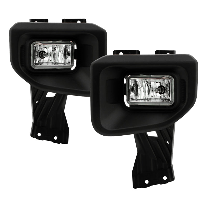 Spyder 20-22 Ford F250/F350 SD OEM Style LED Fog Lights w/Switch - Clear (FL-FF25020-C)