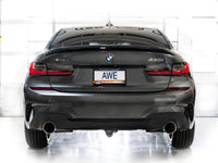 AWE Tuning 19-23 BMW 330i / 21-23 BMW 430i Base G2X Touring Axle-Back Exhaust - Chrome Silver