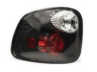 Raxiom 97-00 Ford F-150 Flareside Axial Series Altezza Style Tail Lights- Black- Clear Lens
