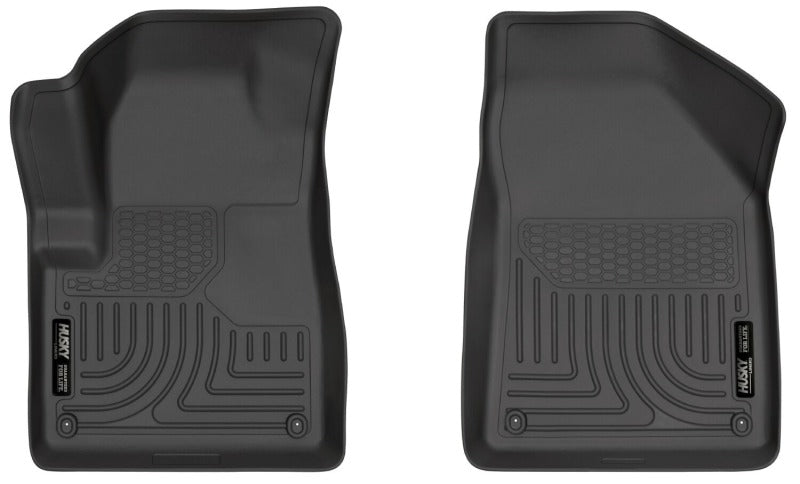 Husky Liners 14-15 Jeep Cherokee WeatherBeater Front Floor Liner - Black
