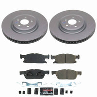 Power Stop 19-24 Ford Edge Front Z23 Coated Brake Kit