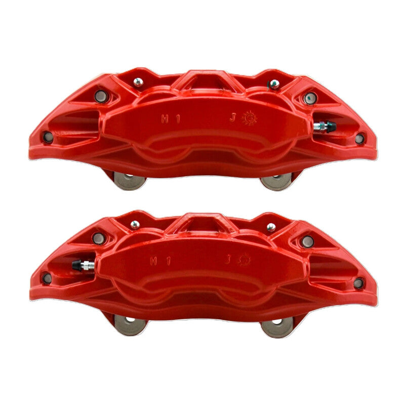 Power Stop 15-23 Ford Mustang Front Red Caliper w/Bracket (Pair)