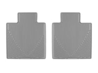 WeatherTech 22-24 Toyota Tundra/Tundra Hybrid Rear Rubber Mats - Grey