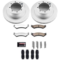 Power Stop 03-05 Ford E-350 Club Wagon Rear Z36 Coated Truck & Tow Brake Kit