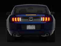 Raxiom 13-14 Ford Mustang CXR Series LED Tail Lights- Black Housing- Smoked Lens