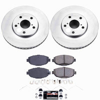 Power Stop 99-00 Lexus SC300 Front Z23 Coated Brake Kit