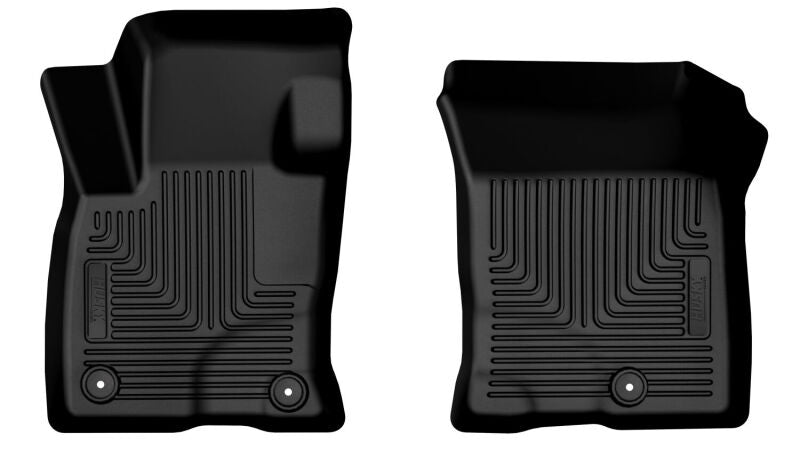 Husky Liners 22-26 Hyundai Tucson (Excl. Hybrid)/Santa Cruz WeatherBeater Front Floor Liner - Black