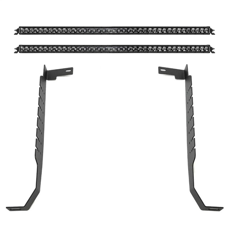 Rigid Industries 24-27 GMC 2500/3500 HD Grill Midnight Kit