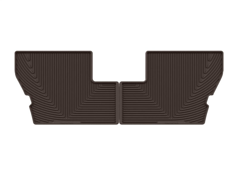 WeatherTech 17-27 Chrysler Pacifica Rear All-Weather Floor Mats - Cocoa