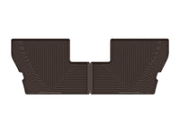 WeatherTech 17-27 Chrysler Pacifica Rear All-Weather Floor Mats - Cocoa