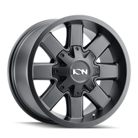 ION Type 141 17x9 / 5x127 BP / 18mm Offset / 87mm Hub Satin Black Wheel
