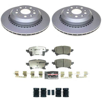 Power Stop 20-25 Jeep Gladiator Rear Z36 Coated Truck & Tow Brake Kit