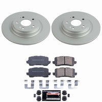 Power Stop 17-20 Acura MDX Rear Z23 Coated Brake Kit
