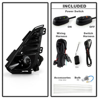 Spyder 18-21 GMC Terrain OEM LED Fog Lights w/Switch - Clear (FL-GTE18-C)