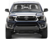 Raxiom 12-15 Toyota Tacoma Axial Series Switchback Projector Headlights- Black Housing- Clear Lens