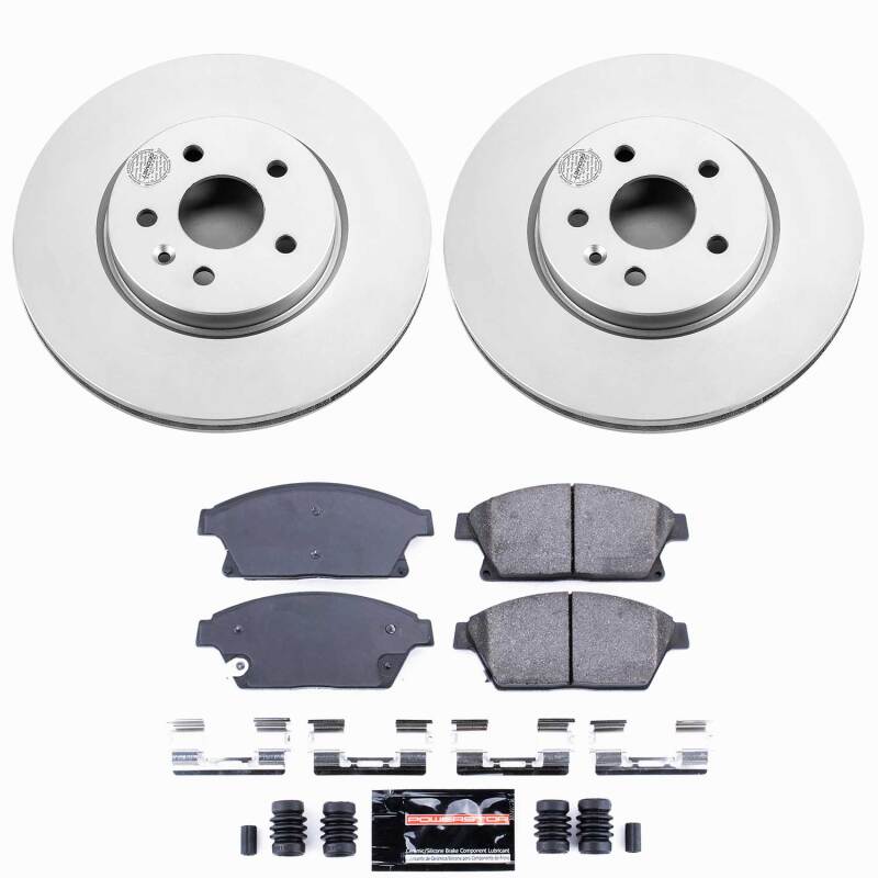 Power Stop 15-17 Chevrolet Trax Front Z23 Coated Brake Kit