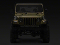 Raxiom 97-06 Jeep Wrangler TJ Axial Series LED Sequential Cornering Lights- Clear